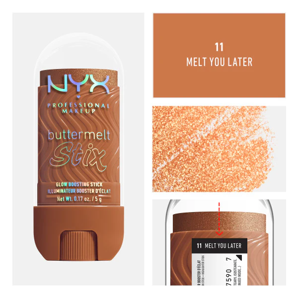Buttermelt Stix rozświetlający sztyft do twarzy 5g - Image 12