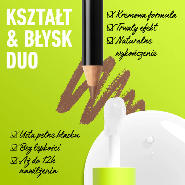 Duo Kit zestaw Slim Lip Pencil kredka do ust Nude Truffle 1.04g + Fat Oil Lip Drip olejek do ust My Main 4.8ml - Image 2