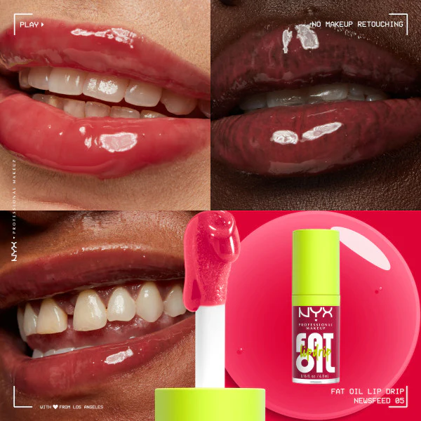 Fat Oil Lip Drip Kit zestaw olejków do ust 4x4.8ml - Image 10