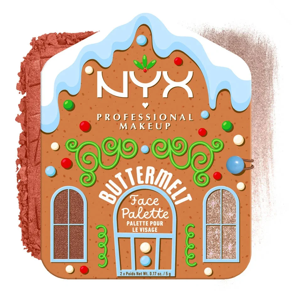 Holiday Buttermelt Face Palette paletka do makijażu 10g - Image 4