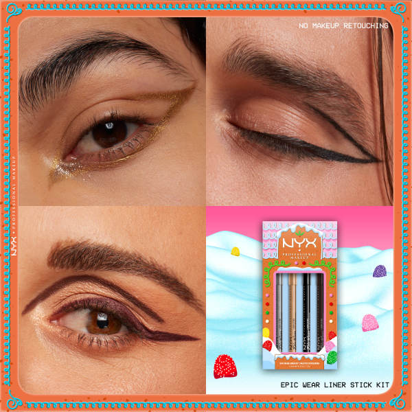 Holiday Epic Wear Liner Stick Kit zestaw eyelinerów 4x1.25g - Image 6
