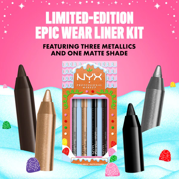 Holiday Epic Wear Liner Stick Kit zestaw eyelinerów 4x1.25g - Image 8