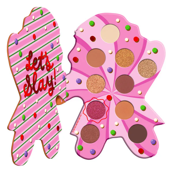 Holiday Gingerbaddie Palette paleta cieni do powiek 10x0.8g - Image 8