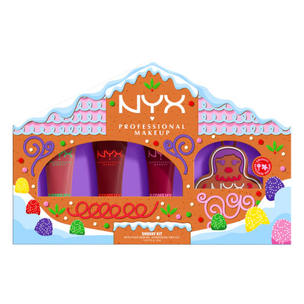 Holiday Smushy Kit zestaw balsamów do ust 3x8ml