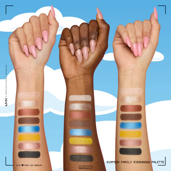Simpson Family Palette paleta cieni z mocnym pigmentem 6.4g - Image 6