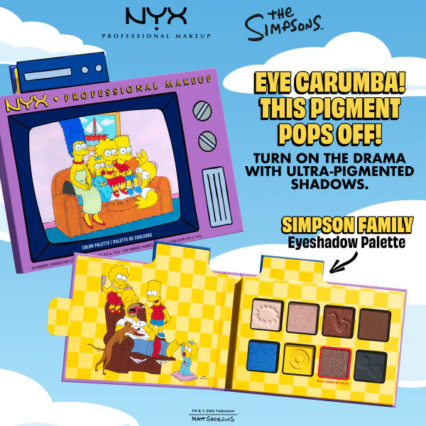 Simpson Family Palette paleta cieni z mocnym pigmentem 6.4g - Image 9