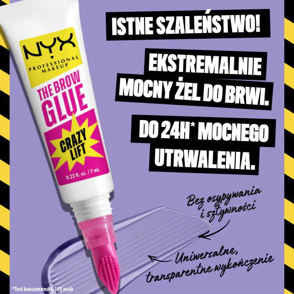 The Brow Glue Crazy Lift super utrwalający żel do brwi 7ml - Image 12