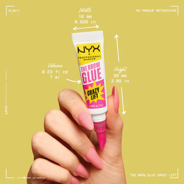 The Brow Glue Crazy Lift super utrwalający żel do brwi 7ml - Image 16