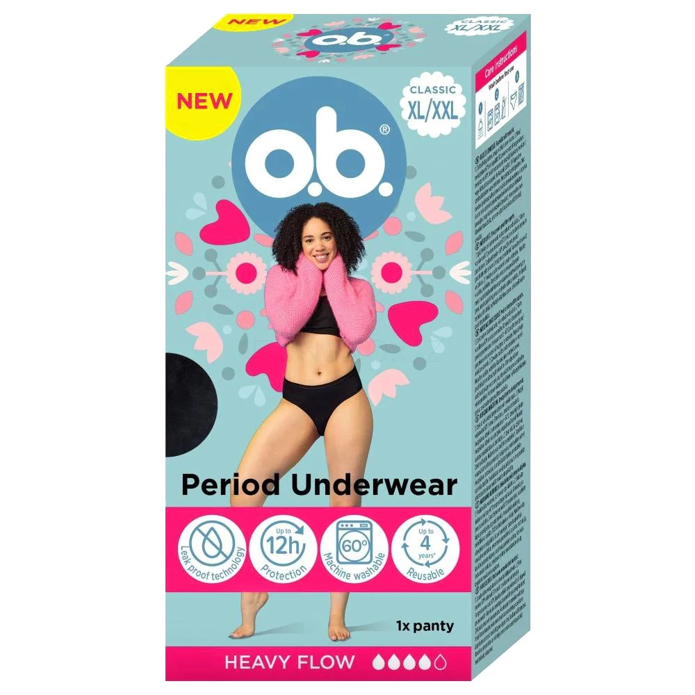 Classic majtki menstruacyjne na obfite miesiączki XL/XXL 1szt. - Image 2