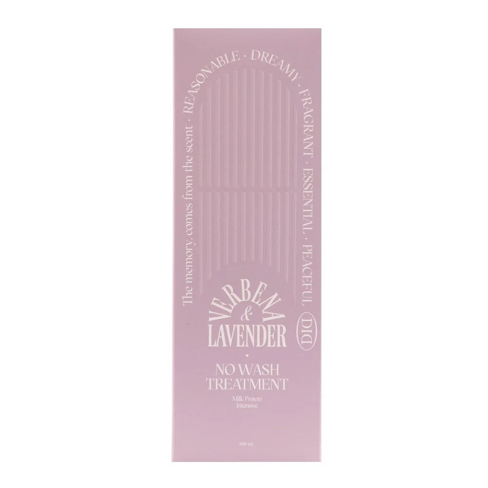 Milk Protein Intensive No Wash Treatment odżywka do włosów bez spłukiwania Verbena Lavender 200ml - Image 2