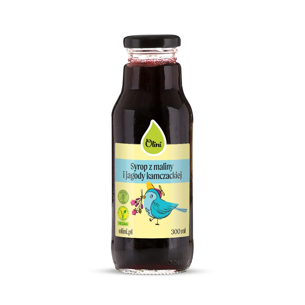 Syrop z maliny i jagody kamczackiej 300ml