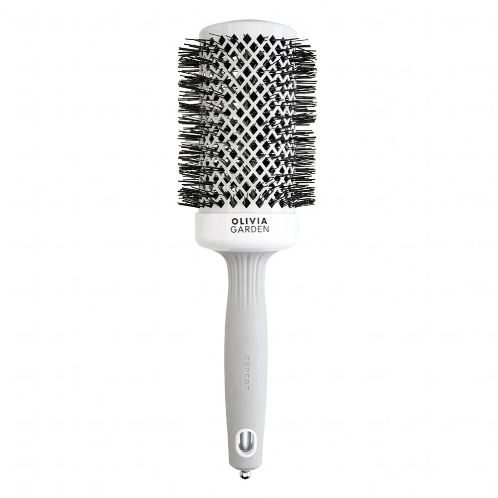 Expert Blowout Shine szczotka do modelowania i suszenia włosów White/Grey 55mm