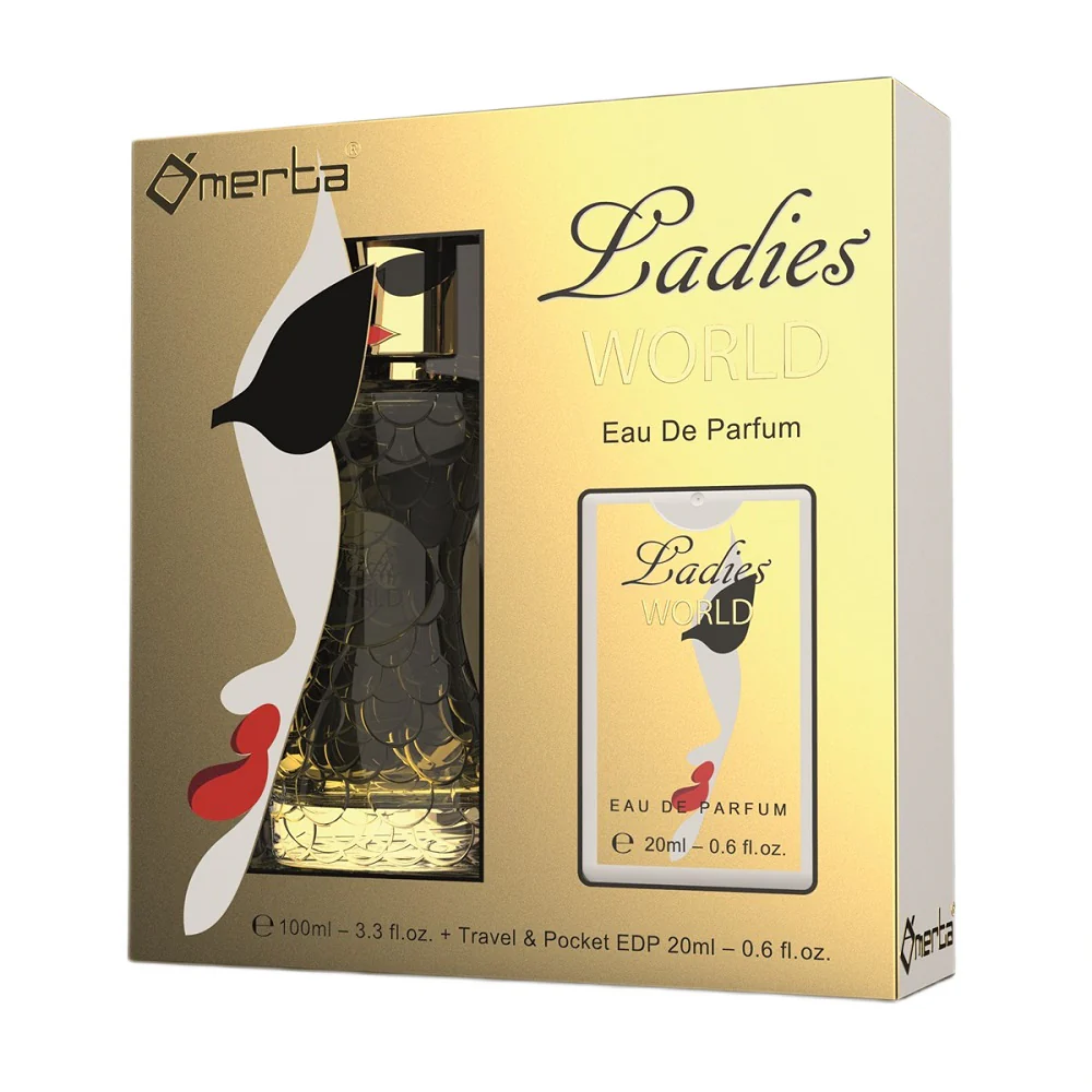 Ladies World zestaw woda perfumowana spray 100ml + woda perfumowana spray 20ml