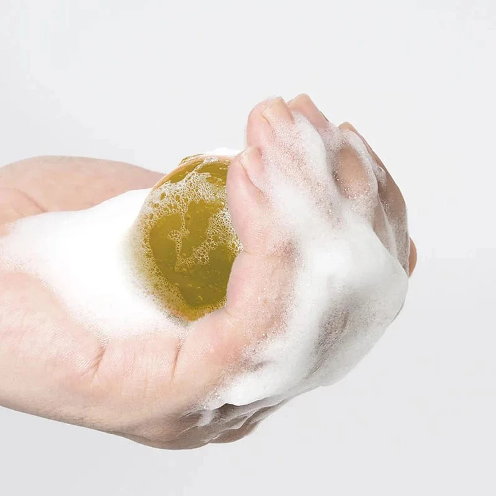 Jeju Cica Cleansing Ball żelowa kula do mycia twarzy i ciała 110g - Image 2