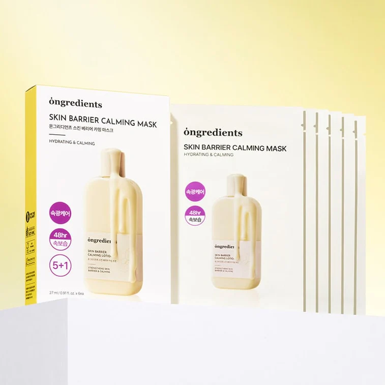 Skin Barrier Calming Mask łagodząca maska w płachcie 6szt - Image 3