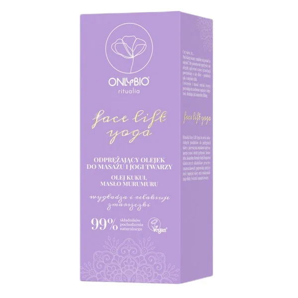 Ritualia Face Lift Yoga odprężający olejek do masażu i jogi twarzy 30ml - Image 2