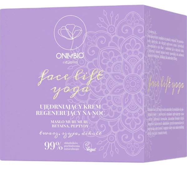 Ritualia Face Lift Yoga ujędrniający krem regenerujący na noc 50ml - Image 2