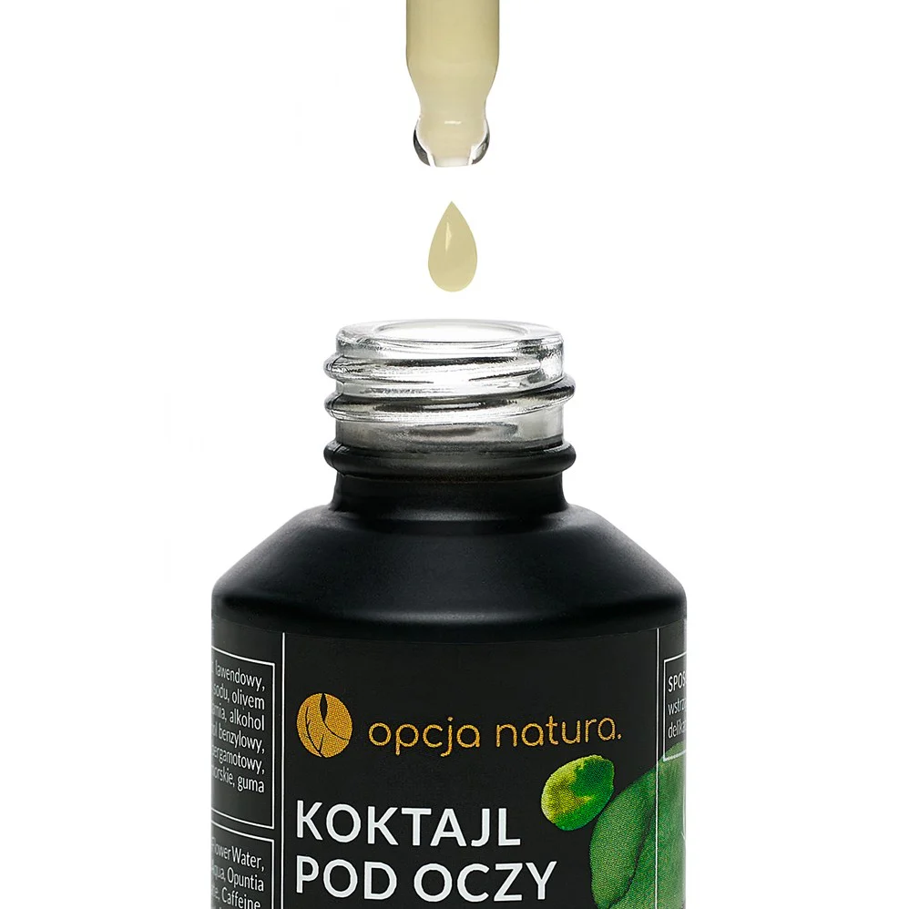 Koktajl pod oczy przeciwzmarszczkowe serum Kofeina & Opuncja 30ml - Image 2