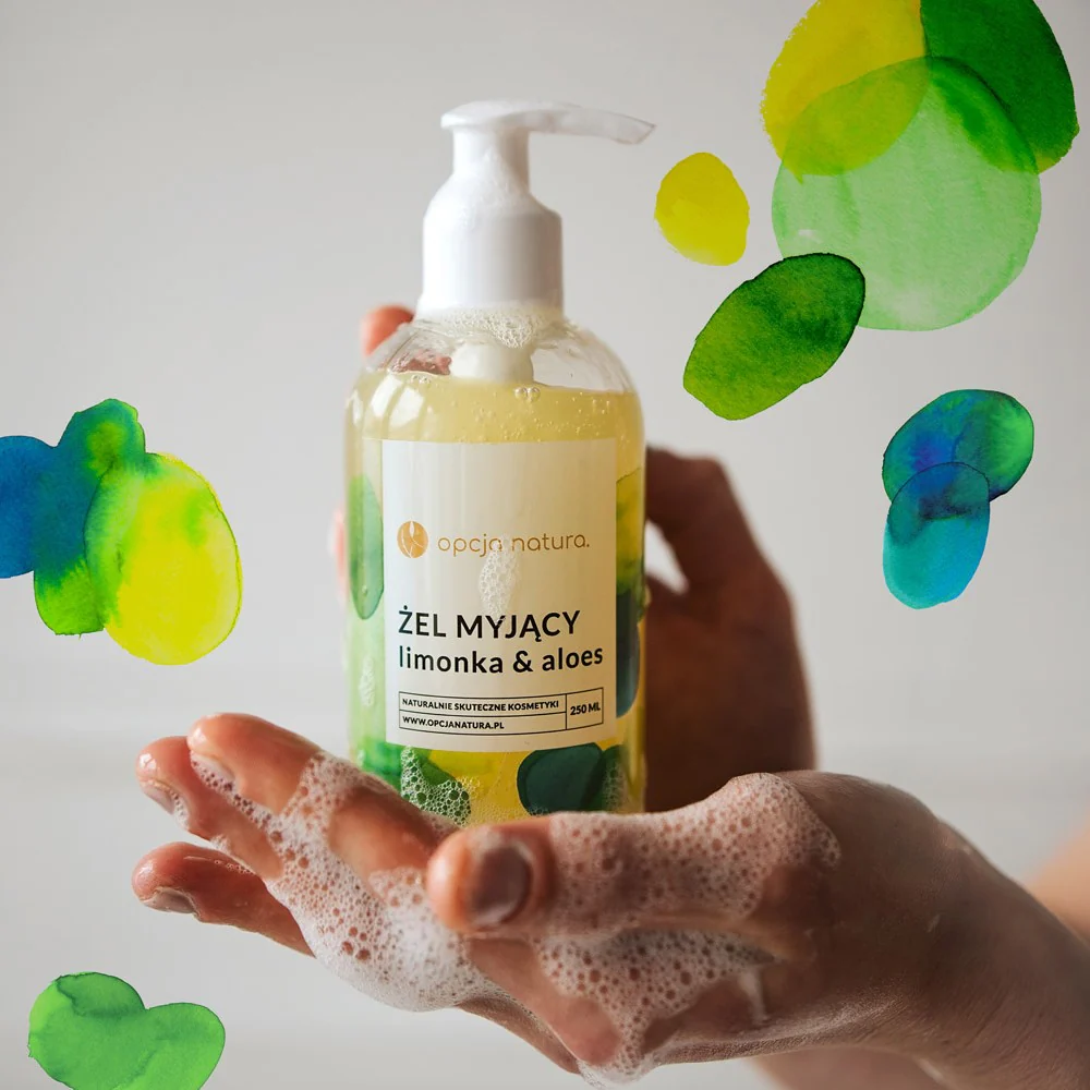 Żel myjący Limonka & Aloes 250ml - Image 3
