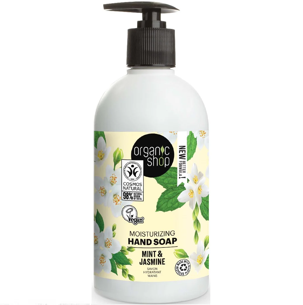 Minty Jasmine Hand Soap nawilżające mydło do rąk Mint & Jasmine 500ml - Image 2