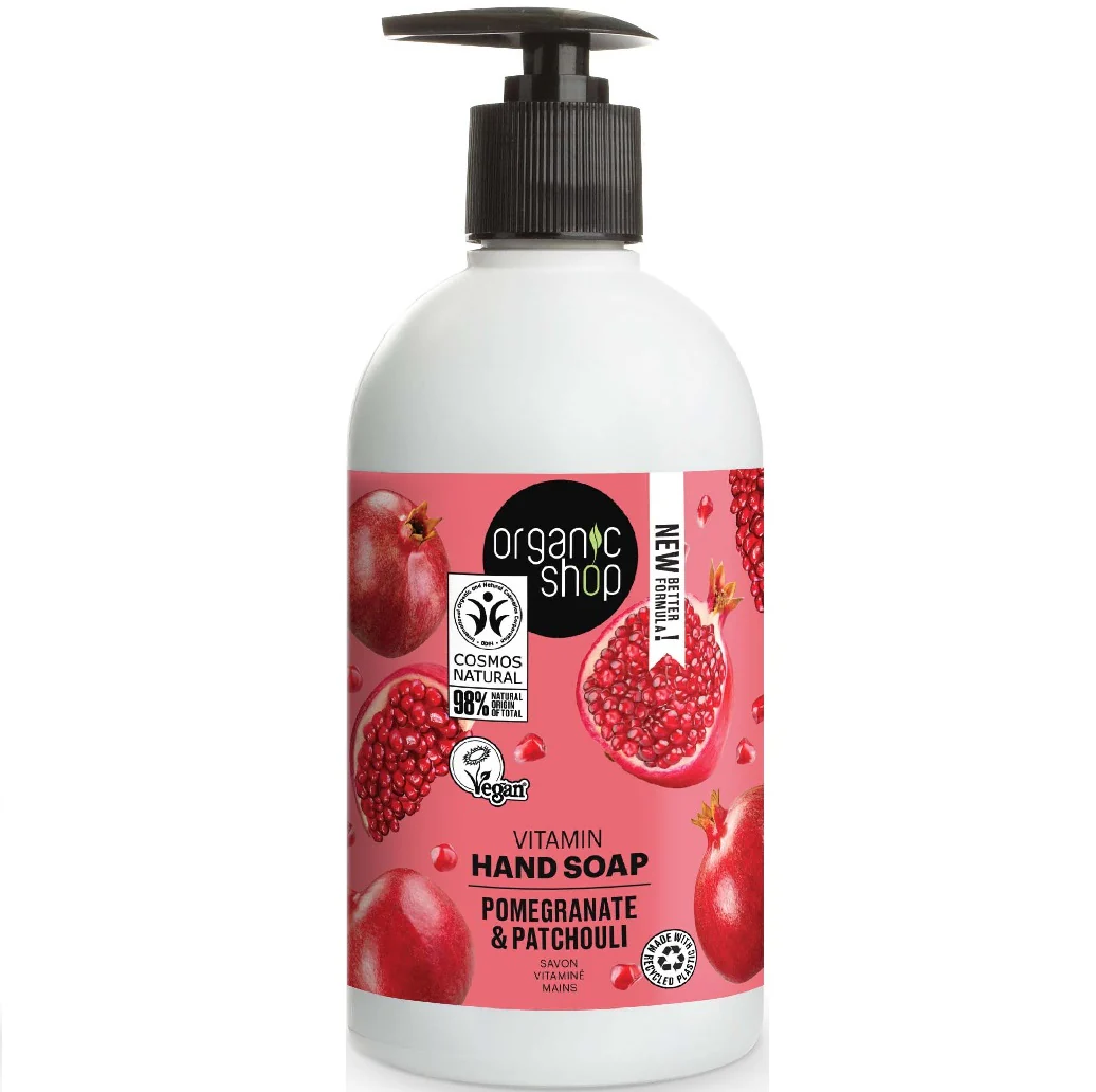 Pomegranate Bracelet Hand Soap mydło do rąk z witaminami z granatu Pomegranate & Patchouli 500ml - Image 2