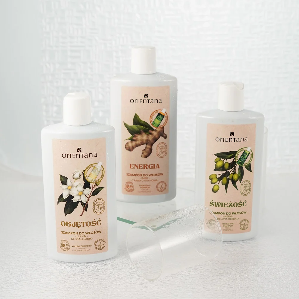 Ajurwedyjski szampon do włosów Jaśmin i Migdałecznik 210ml - Image 3