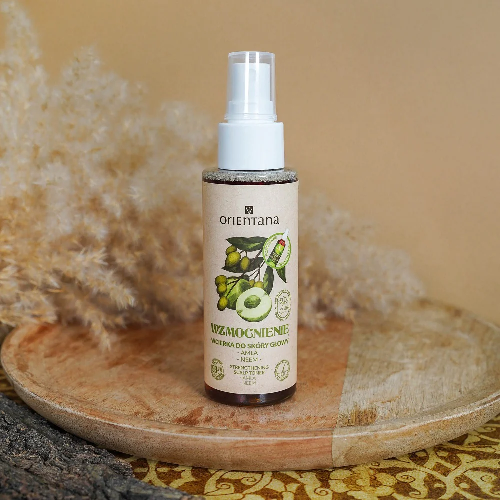 Ajurwedyjski tonik-wcierka do włosów Amla Neem 105ml - Image 3