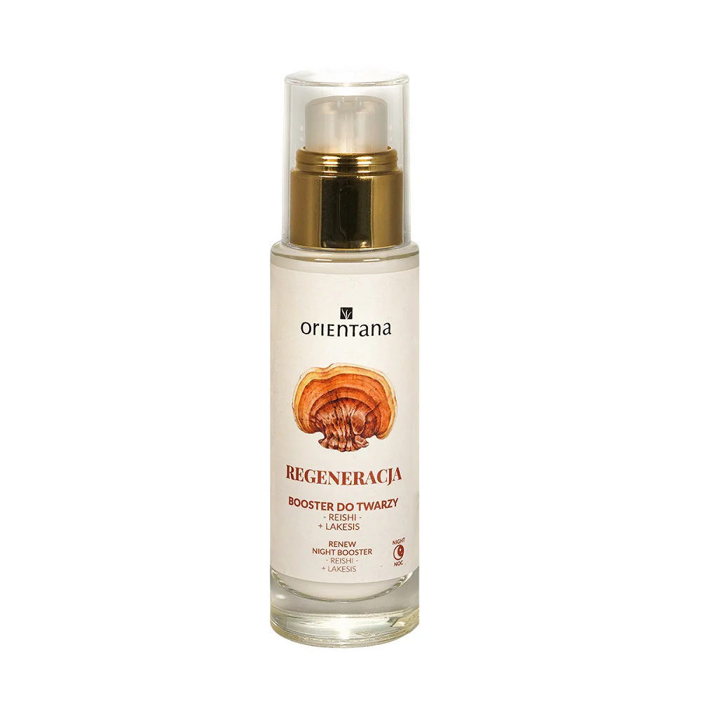 Booster regenerujący do twarzy Reishi i Lakesis 30ml - Image 3