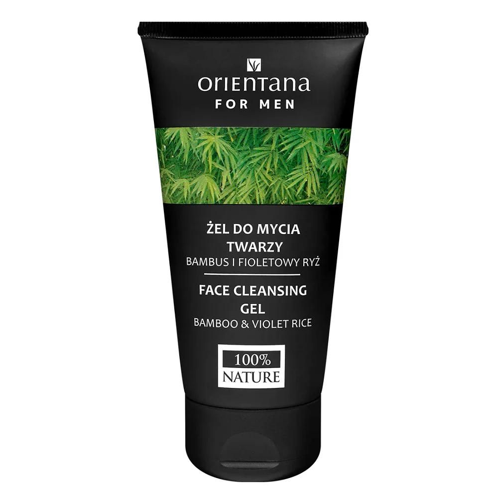 For Men żel do mycia twarzy Bambus i Fioletowy Ryż 150ml