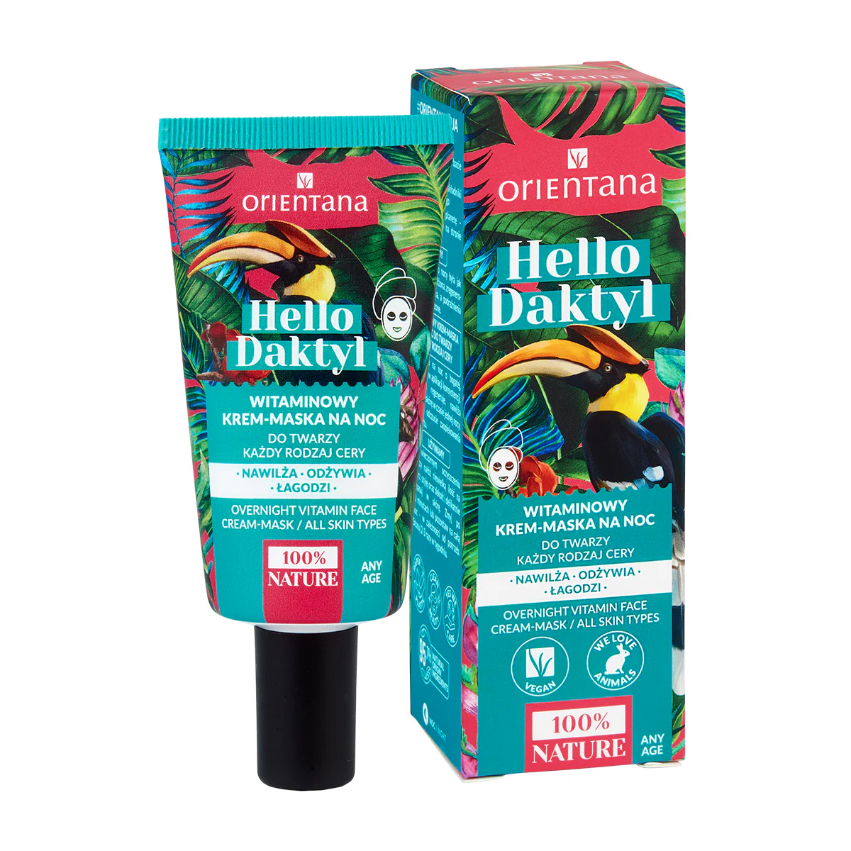 Hello Daktyl witaminowy krem-maska na noc 40ml - Image 2