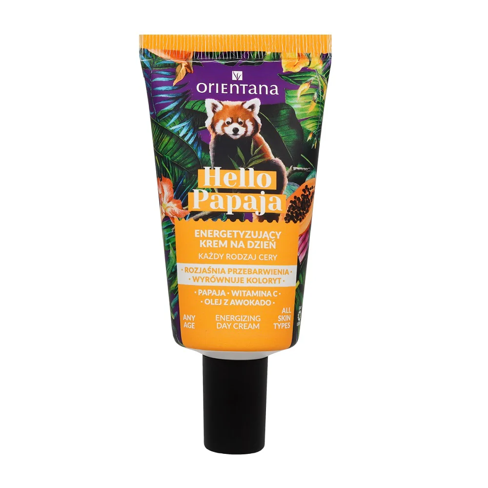 Hello Papaja energetyzujący krem na dzień Witamina C i Olej z awokado 40ml