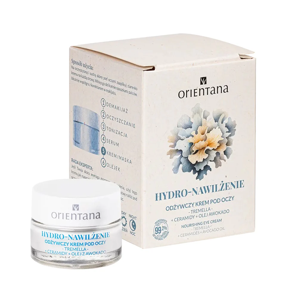 Hydro-Nawilżenie odżywczy krem pod oczy z ceramidami 15ml