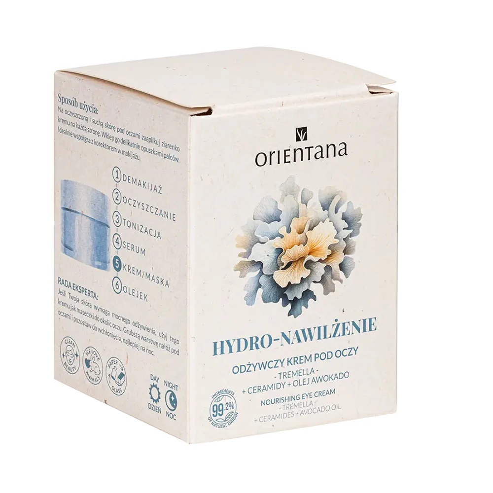 Hydro-Nawilżenie odżywczy krem pod oczy z ceramidami 15ml - Image 2