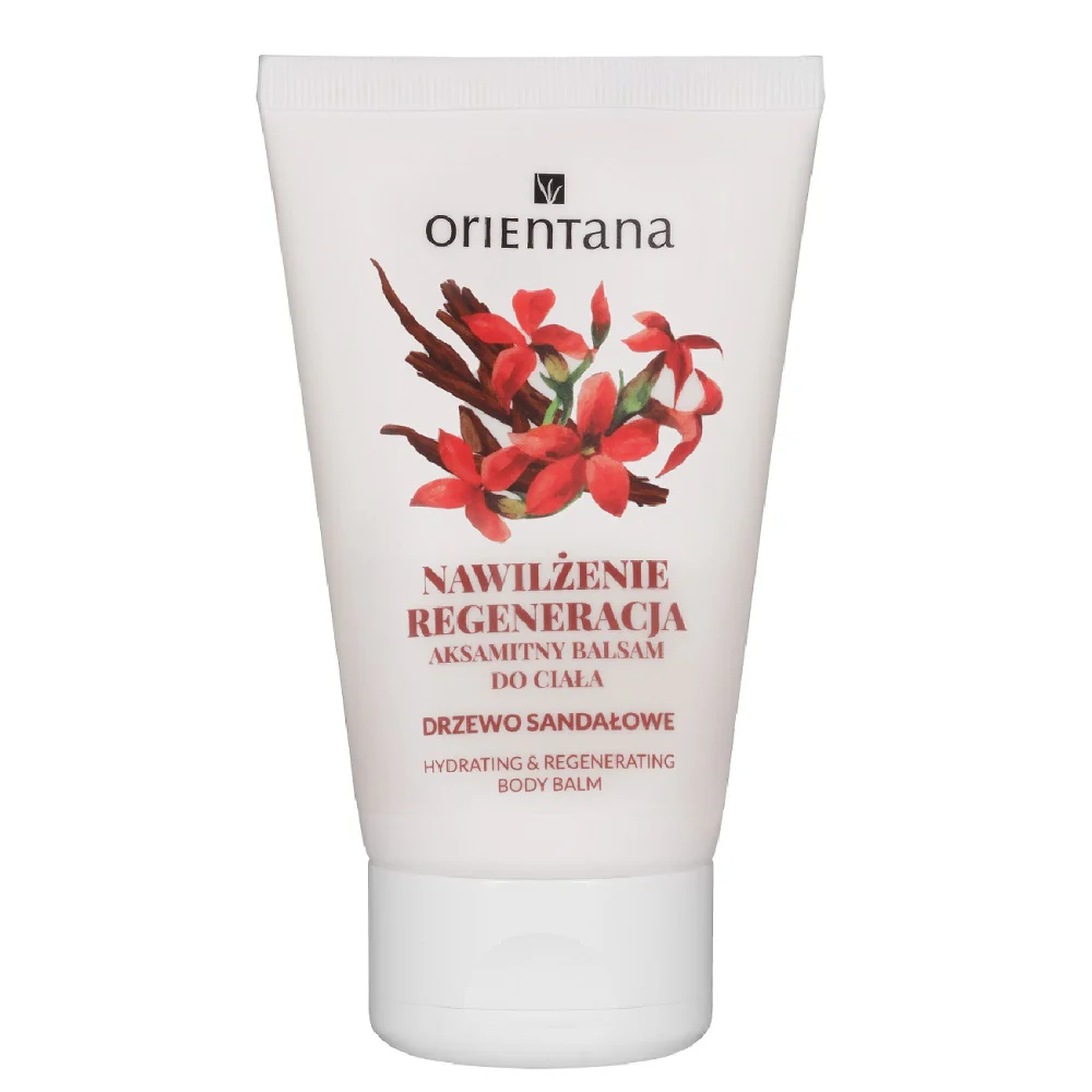 Nawilżenie Regeneracja aksamitny balsam do ciała Drzewo Sandałowe 125ml