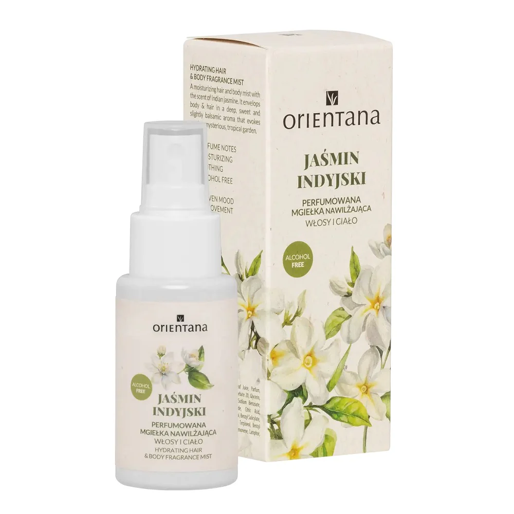 Perfumowana mgiełka nawilżająca do ciała i włosów Jaśmin Indyjski 50ml - Image 2