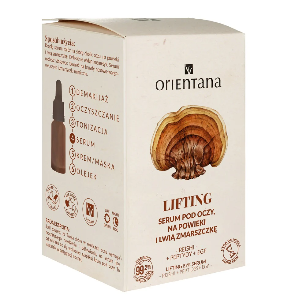 Serum pod oczy i na powieki Reishi i Peptydy 15ml - Image 4