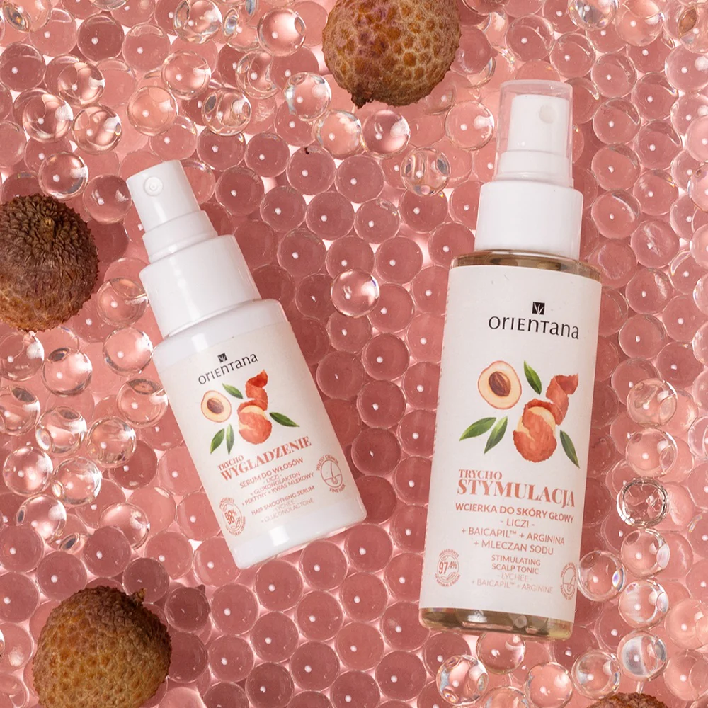 Trycho Stymulacja wcierka do skóry głowy Liczi Baicapil Arginina Mleczan sodu 100ml - Image 3