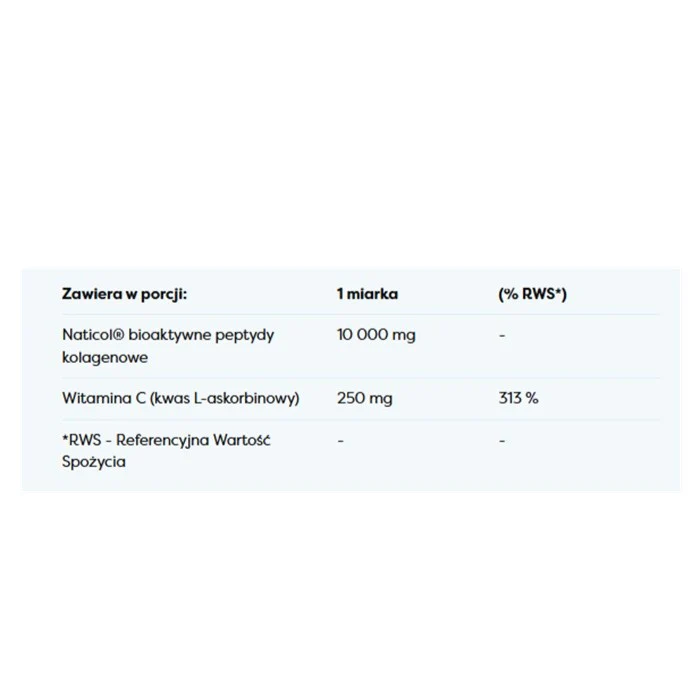 Kolagen Rybi z Dzikiego Dorsza suplement diety w proszku Cytrynowy 12g - Image 2