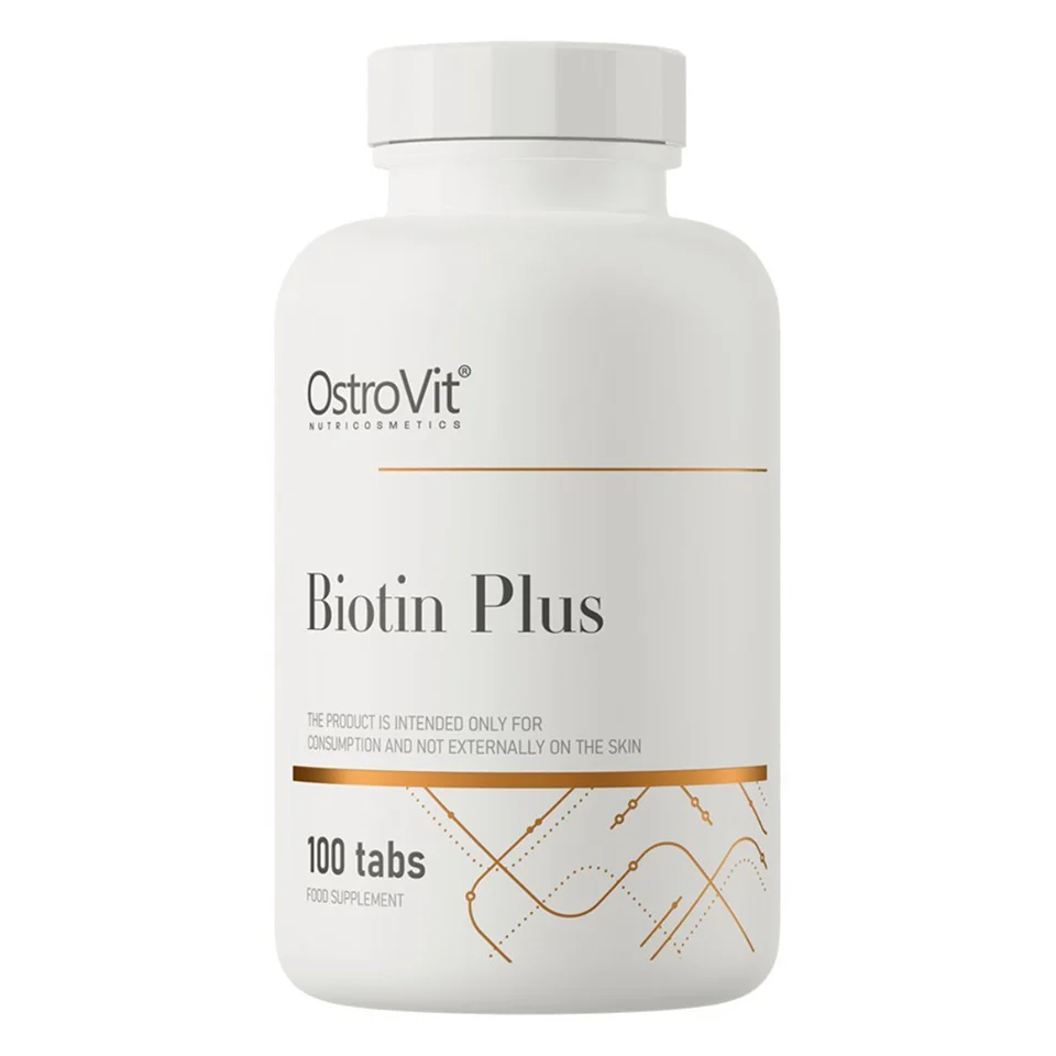 Biotin Plus biotyna suplement diety 100 tabletek