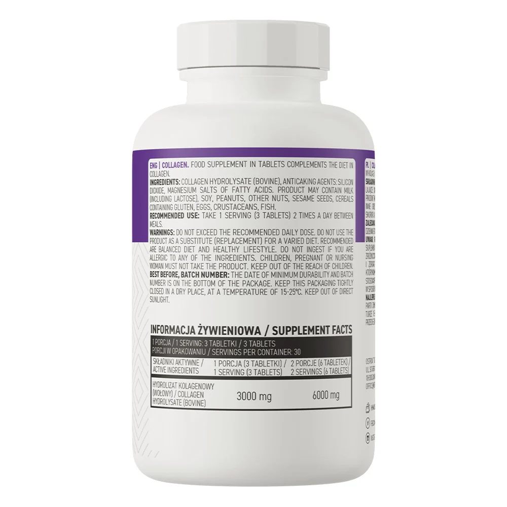 Kolagen suplement diety 90 tabletek - Image 2
