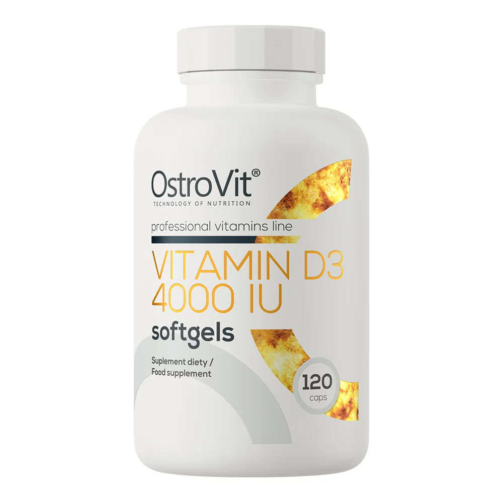 Vitamin D3 4000IU suplement diety 120 kapsułek