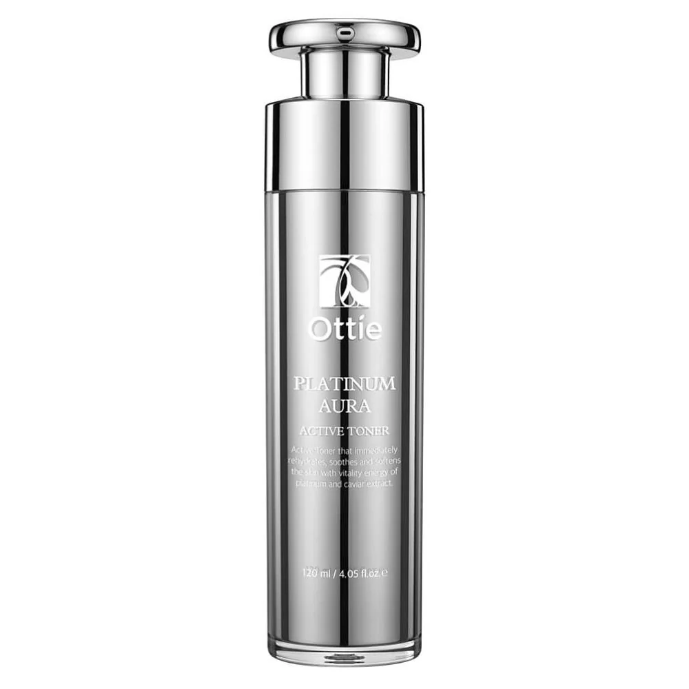 Platinum Aura przeciwstarzeniowy tonik do twarzy z platyną 120ml