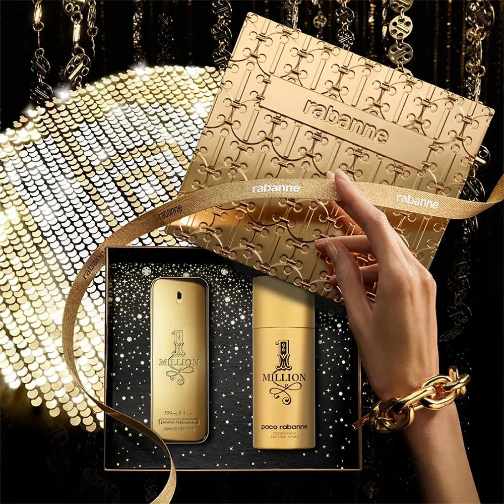 1 Million Men zestaw woda toaletowa spray 100ml + dezodorant spray 150ml - Image 2