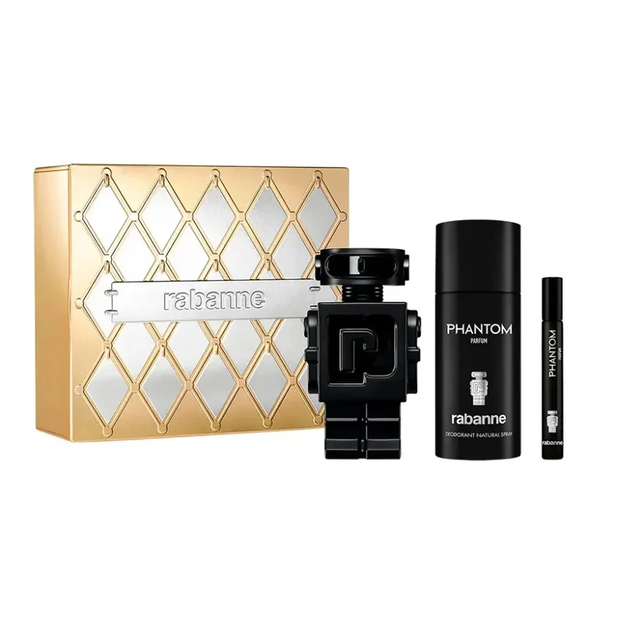 Phantom zestaw perfumy spray 100ml + dezodorant spray 150ml + perfumy spray 10ml
