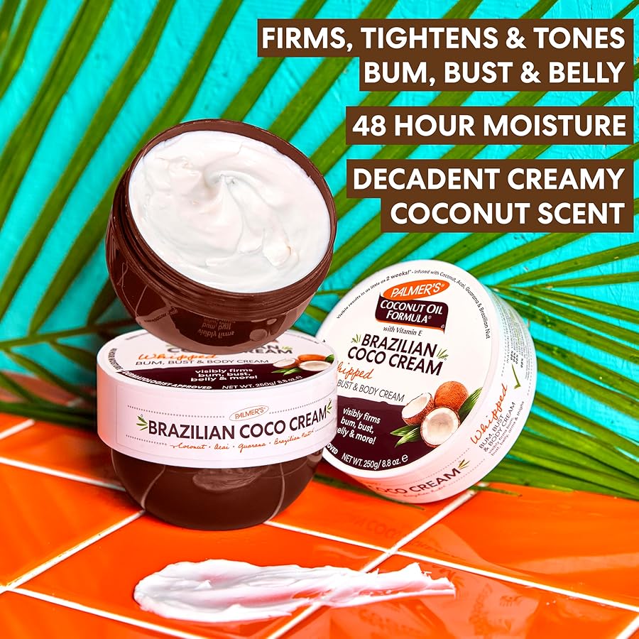 Coconut Oil Formula Brazilian Coco Cream krem do ciała z olejkiem kokosowym 250g - Image 2