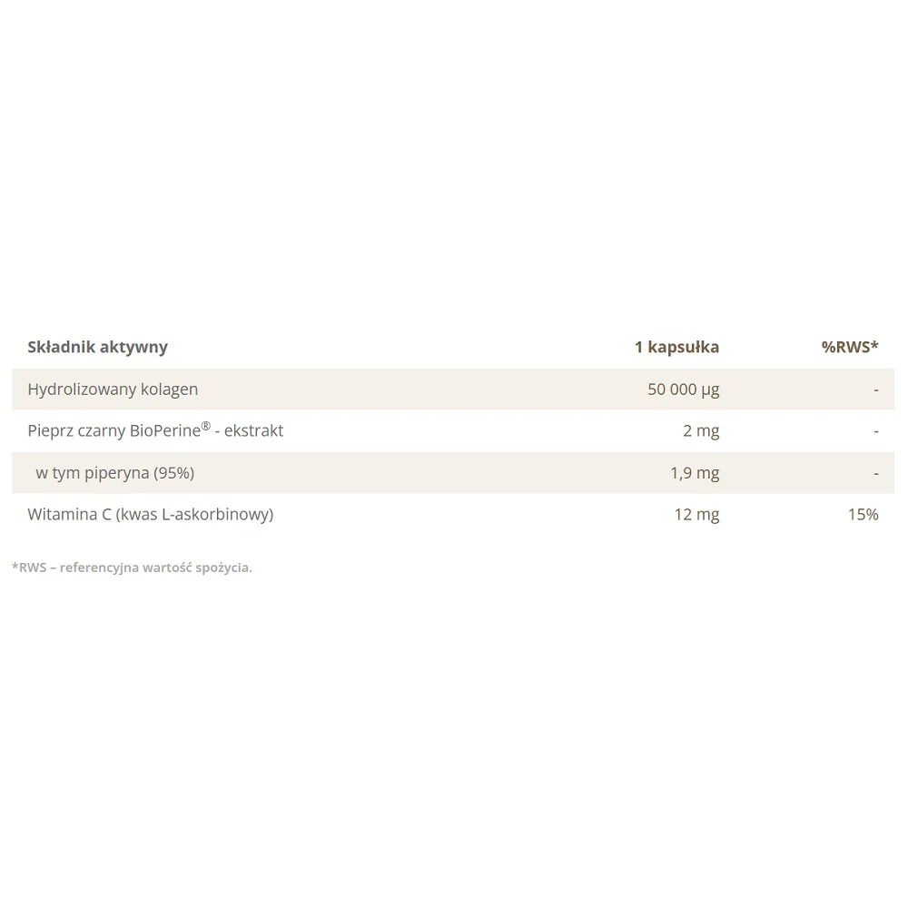 Kolagen Młodość suplement diety 50 kapsułek - Image 2