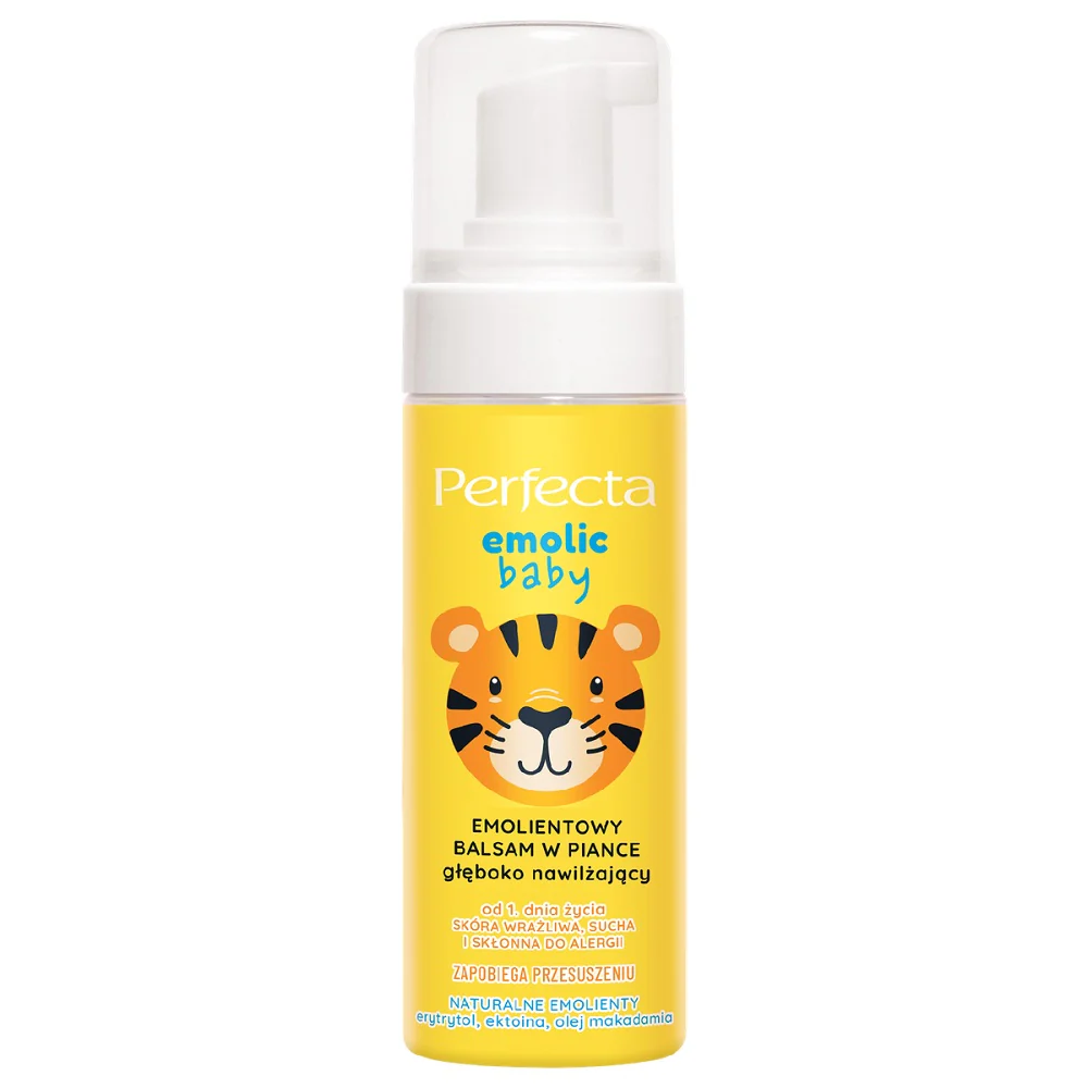 Emolic Baby emolientowy balsam w piance głęboko nawilżający 160ml