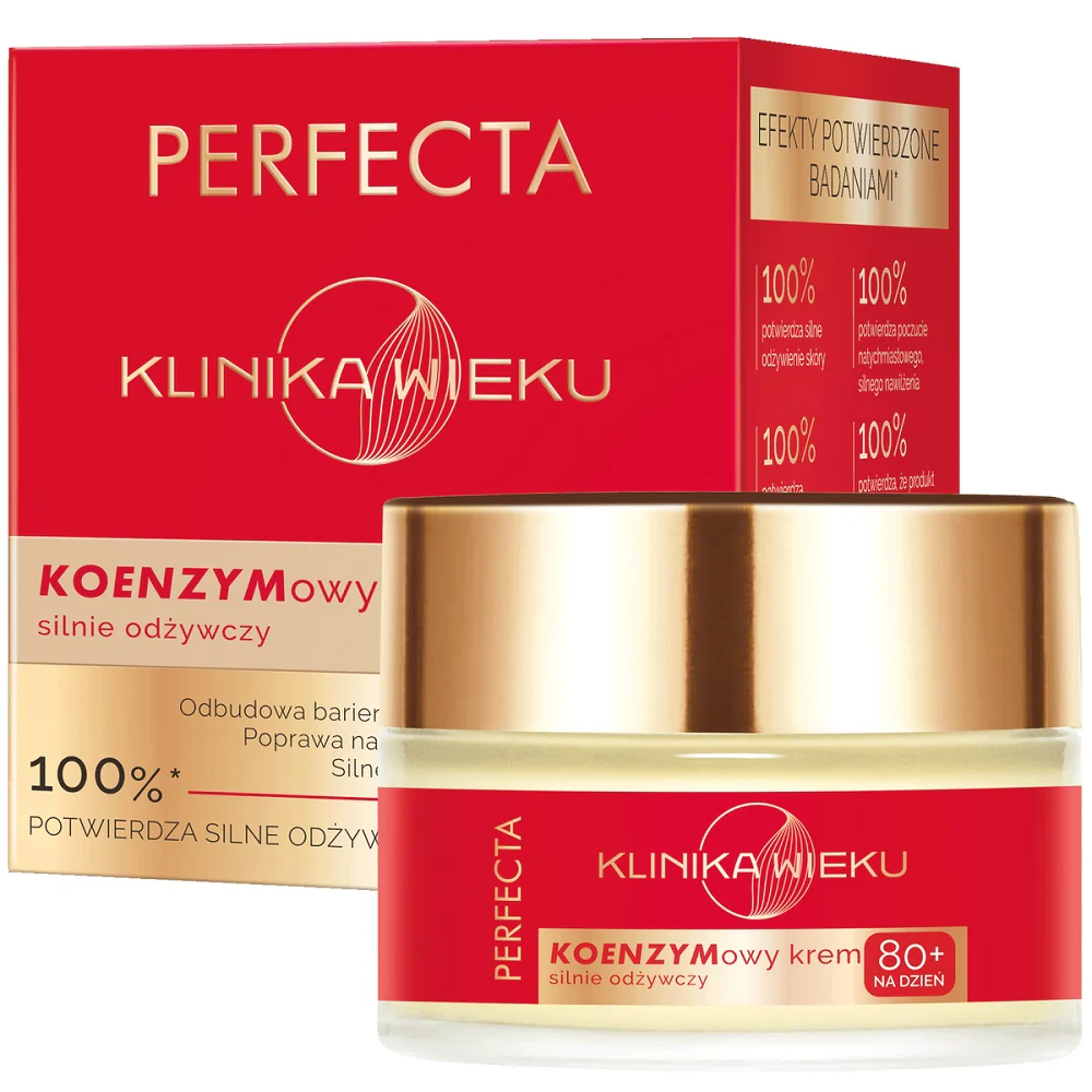 Klinika Wieku koenzymowy krem silnie odżywczy na dzień 80+ 50ml