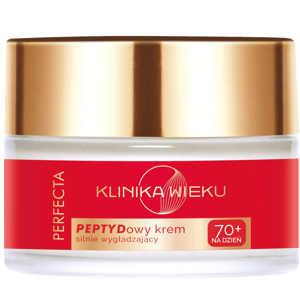 Klinika Wieku peptydowy krem silnie wygładzający na dzień 70+ 50ml - Image 2