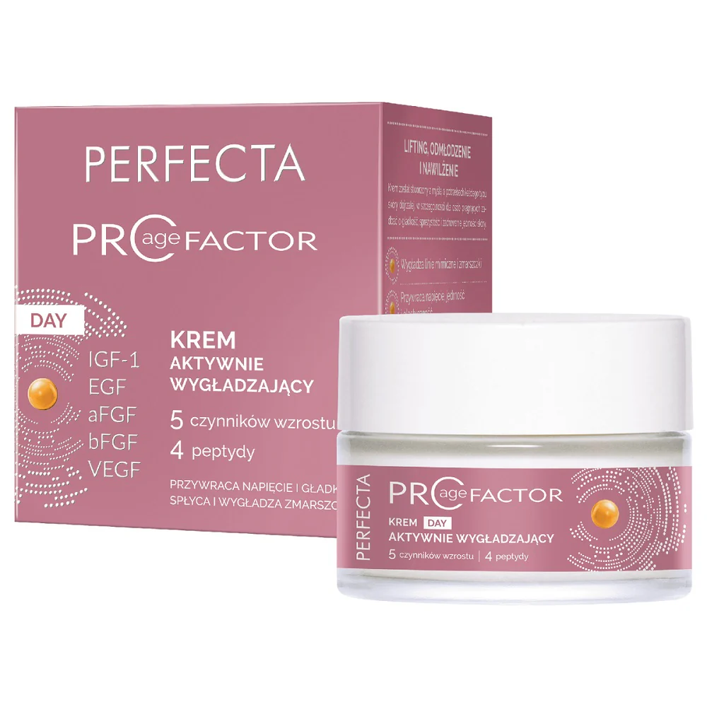 Pro Age Factor krem aktywnie wygładzający na dzień 50ml